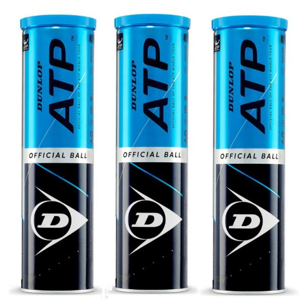 Dunlop Australian Open Tennis Ball 4 Pack