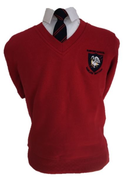 Burford School V-Neck Sweatshirt