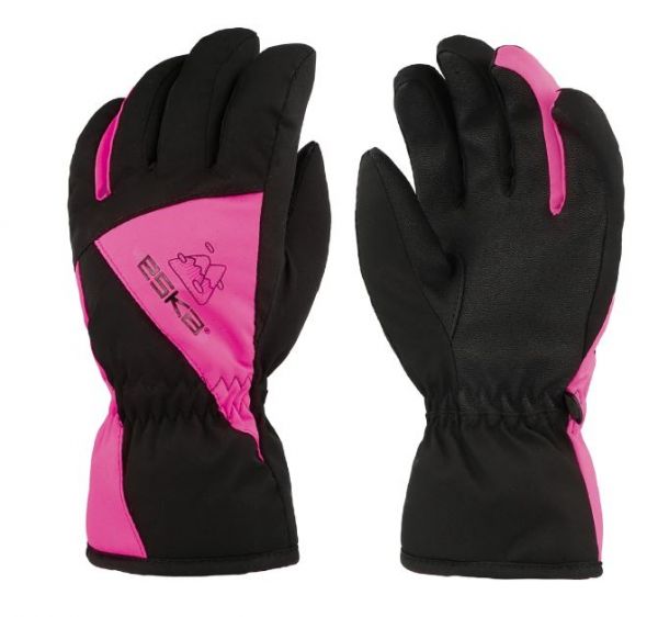 Eska Lexor Kids Ski Glove Blk-Pink
