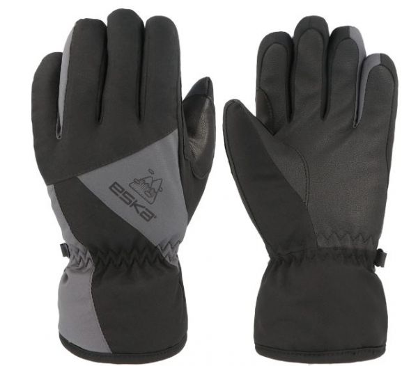 Eska Lexor Kids Ski Glove Blk-grey