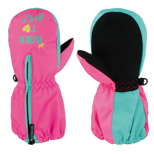 Eska Bang baby Waterproof mitt Blu/pink