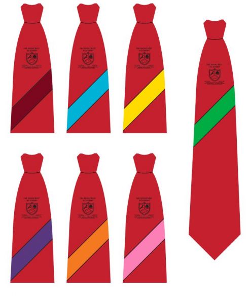 Highcrest Academy School House Tie
