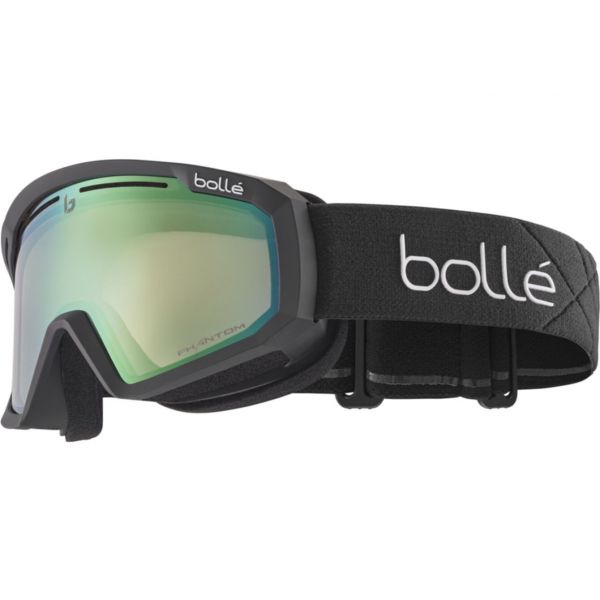 Bolle Y7 OTG cat1-3 Black Phantom green Ski Goggle