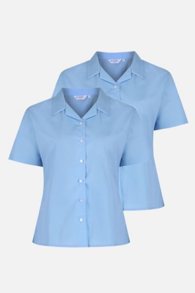 TRUTEX S/S BLOUSE 2PACK.. WHS